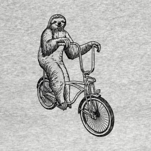 Sloth Riding Bike T-Shirt